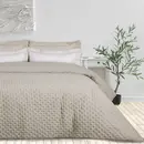 Das Home Κουβερλι Υπερδιπλο Happy 9652 Light Taupe