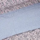 Das Home σετ Σεντονια Μονα με Λαστιχο Casual 5427 Salmon, White