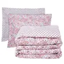 Das Home σετ Σεντονια King Happy 9669 Pink, red