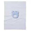 Das Baby Κουβερτα Πικε 75x100 Relax 4959 Blue, White
