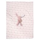 GREENWICH POLO CLUB ΚΟΥΒΕΡΤΑ FLEECE 75X100 ΒΑΒΥ 8845 PINK, WHITE