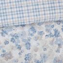DAS HOME ΣΕΤ ΠΑΠΛΩΜΑΤΟΘΗΚΗ ΜΟΝΗ FLANNEL 9637 BLUE, TAUPE