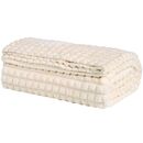 DAS HOME ΚΟΥΒΕΡΤΑ FLEECE 220Χ240 1356 IVORY
