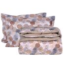 DAS HOME ΣΕΤ ΣΕΝΤΟΝΙΑ ΜΟΝΑ ΜΕ ΛΑΣΤΙΧΟ CASUAL 5426 BEIGE, BLACK, TAUPE
