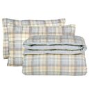 DAS HOME ΣΕΤ ΣΕΝΤΟΝΙΑ ΥΠΕΡΔΙΠΛΑ FLANNEL 9639 GREY, TAUPE