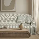 DAS HOME ΜΑΞΙΛΑΡΙ ΦΙΓΟΥΡΑΣ 40Χ40 0276 CREAM, TAUPE