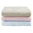 DAS BABY ΚΟΥΒΕΡΤΑ FLEECE 75X100 RELAX 4906 ECRU