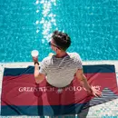 GREENWICH POLO CLUB ΠΕΤΣΕΤΑ ΘΑΛΑΣΣΗΣ 80Χ170 3874 BLUE, RED