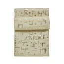DAS HOME CHRISTMAS RUNNER 45Χ140 0715 ΜΠΕΖ, ΧΡΥΣΟ