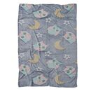 DAS BABY ΚΟΥΒΕΡΤΑ FLEECE 80X110 RELAX 4864 ΓΚΡΙ, ΚΙΤΡΙΝΟ, ΡΟΖ