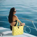 GREENWICH POLO CLUB ΤΣΑΝΤΑ ΘΑΛΑΣΣΗΣ 50Χ38 3737 ΚΙΤΡΙΝΟ