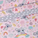 Das Kids σετ Σεντονια Μονα 4934 Grey, Pink