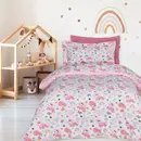 Das Kids σετ Σεντονια Μονα 4936 Pink, White