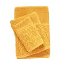 Das Home σετ Πετσετες 3τεμαχιων Best 0784 Ochre