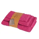 Das Home σετ Πετσετες 3τεμαχιων Best 0786 Fuschia