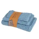 Das Home σετ Πετσετες 3τεμαχιων Best 0789 Blue