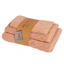 Das Home σετ Πετσετες 3τεμαχιων Best 0793 Salmon