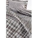 Κουβερλί Cuba Grey 220x240 guy Laroche  100% Microsuede