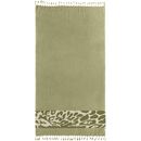 Πετσέτα Θαλάσσης - Παρεό Pestemal 24 Khaki 90x170 guy Laroche  100% Cotton