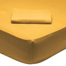 Das Home Σεντονι Μονο με Λαστιχο Mustard 1019 Mustard