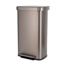 Estia Καδος Απορριματων Flatop Soft Close 70lt ματ Ινοξ