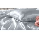 Μεταξωτή Μαξιλαροθήκη Beauty Sleep Silver 50x70 Feel and Touch  100% Mulberry Silk