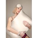 Μεταξωτή Μαξιλαροθήκη Beauty Sleep Champagne 50x70 Feel and Touch  100% Mulberry Silk