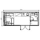 Apple Cabin Capsule House 13m2, με 1 Υπνοδωμάτιο