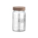Estia Δοχειο Αποθηκευσης Allure Γυαλινο 1000ml 10x10x18cm