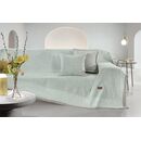 Ριχτάρι Καναπέ Central Mint (Τετραθέσιος) 180x350 guy Laroche  37% Cotton-21%polyester-42% Acrylic