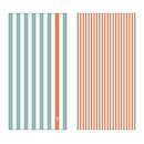Πετσέτα Θαλάσσης med 02 (1+1) Feel and Touch  83% Polyester - 17% Polyamide