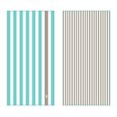 Πετσέτα Θαλάσσης med 05 (1+1) Feel and Touch  83% Polyester - 17% Polyamide
