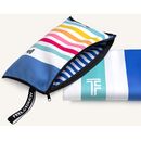 Πετσέτα Θαλάσσης med 07 (1+1) Feel and Touch  83% Polyester - 17% Polyamide