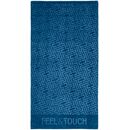 Πετσέτα Θαλάσσης Icon Ocean Blue 90x170 Feel and Touch  88% Polyester - 12% Poliammide