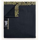 Πετσέτα Θαλάσσης Sunny Black Feel and Touch  100% Cotton