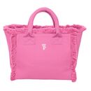 Τσάντα Χειρός Caribbean Pink Feel and Touch  100% Cotton
