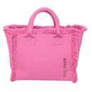 Τσάντα Χειρός Caribbean Pink Feel and Touch  100% Cotton