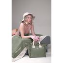Τσάντα Χειρός Caribbean Khaki - Ammos Feel and Touch  100% Cotton