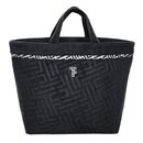 Τσάντα Παραλίας Icon Black Feel and Touch  88% Polyester - 12% Poliammide