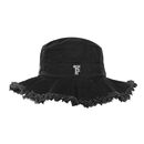 Καπέλο Παραλίας Caribbean Black Feel and Touch  100% Cotton