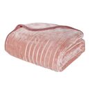 DAS HOME ΚΟΥΒΕΡΤΑ VELOUR MONH 1352 PINK