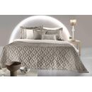 Σετ 3τμχ Κουβερλί Fiera Taupe 240x250 guy Laroche  100% Microsatin