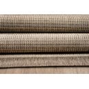 Χαλι Ethnik  202822c Brown/caramel Beige - 070x140   με το Mέτρο