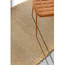 Χαλί Zigk Zagk Taupe 140x200 guy Laroche  50% Jute - 50% Cotton