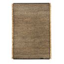 Χαλί Zigk Zagk Black 140x200 guy Laroche  50% Jute - 50% Cotton