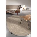 Χαλί Maya Taupe Oval 140x210 guy Laroche  60% Jute - 40% Cotton