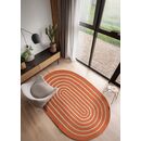 Χαλί Maya Terra Oval 140x210 guy Laroche  60% Jute - 40% Cotton
