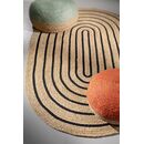 Χαλί Maya Natural Oval 140x210 guy Laroche  60% Jute - 40% Cotton