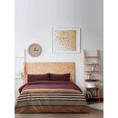 Σετ Σεντόνια Μονά με Λάστιχο - Komo Bordeaux Kocoon Home