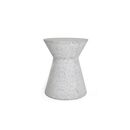 Σκαμπό Biella Terazzo Grey Black (35x35x44) Soulworks 0800001